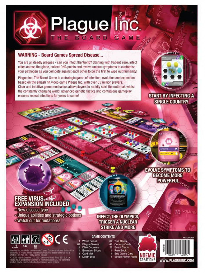 Plague Inc The Board Game
